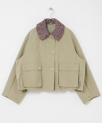 2WAY彩色泡泡袖夾克