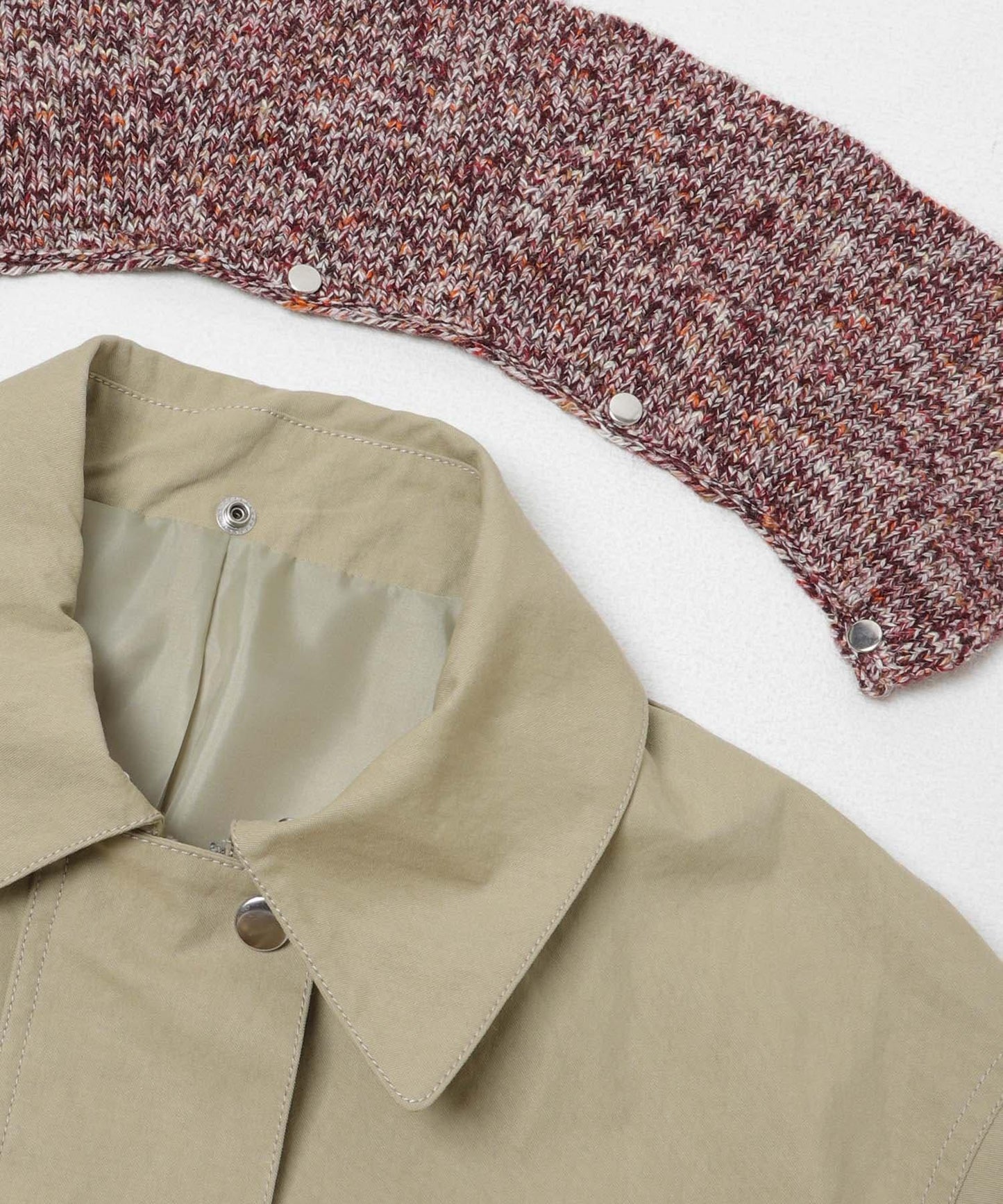 2WAY彩色泡泡袖夾克