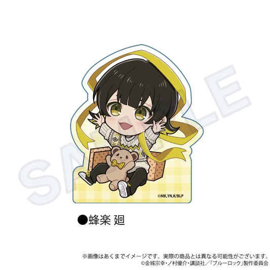 《藍色監獄》亞克力積木 禮物絲帶ver. 蜂樂回