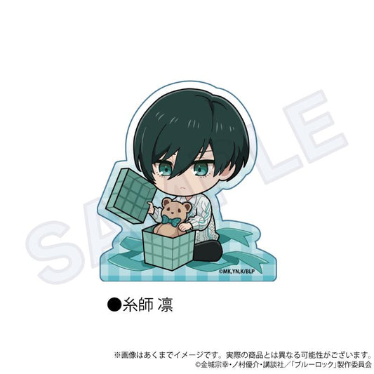 《藍色監獄》亞克力積木 禮物絲帶ver. 糸師凜