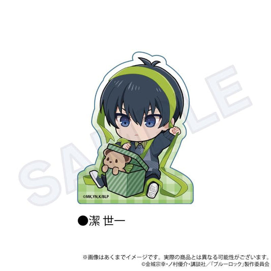 《藍色監獄》亞克力積木 禮物絲帶ver. 潔世一