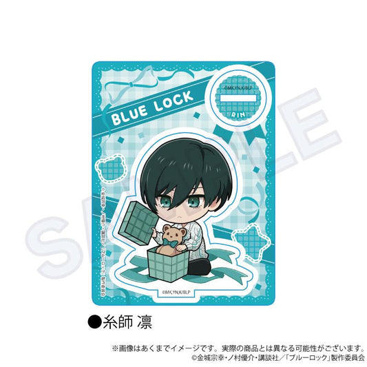 《藍色監獄》迷你角色立牌 禮物絲帶ver. 糸師凜