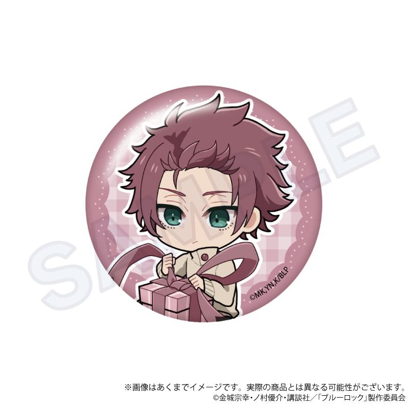 《藍色監獄》 交易徽章 胸針 禮物絲帶款 【BOX／9個裝】