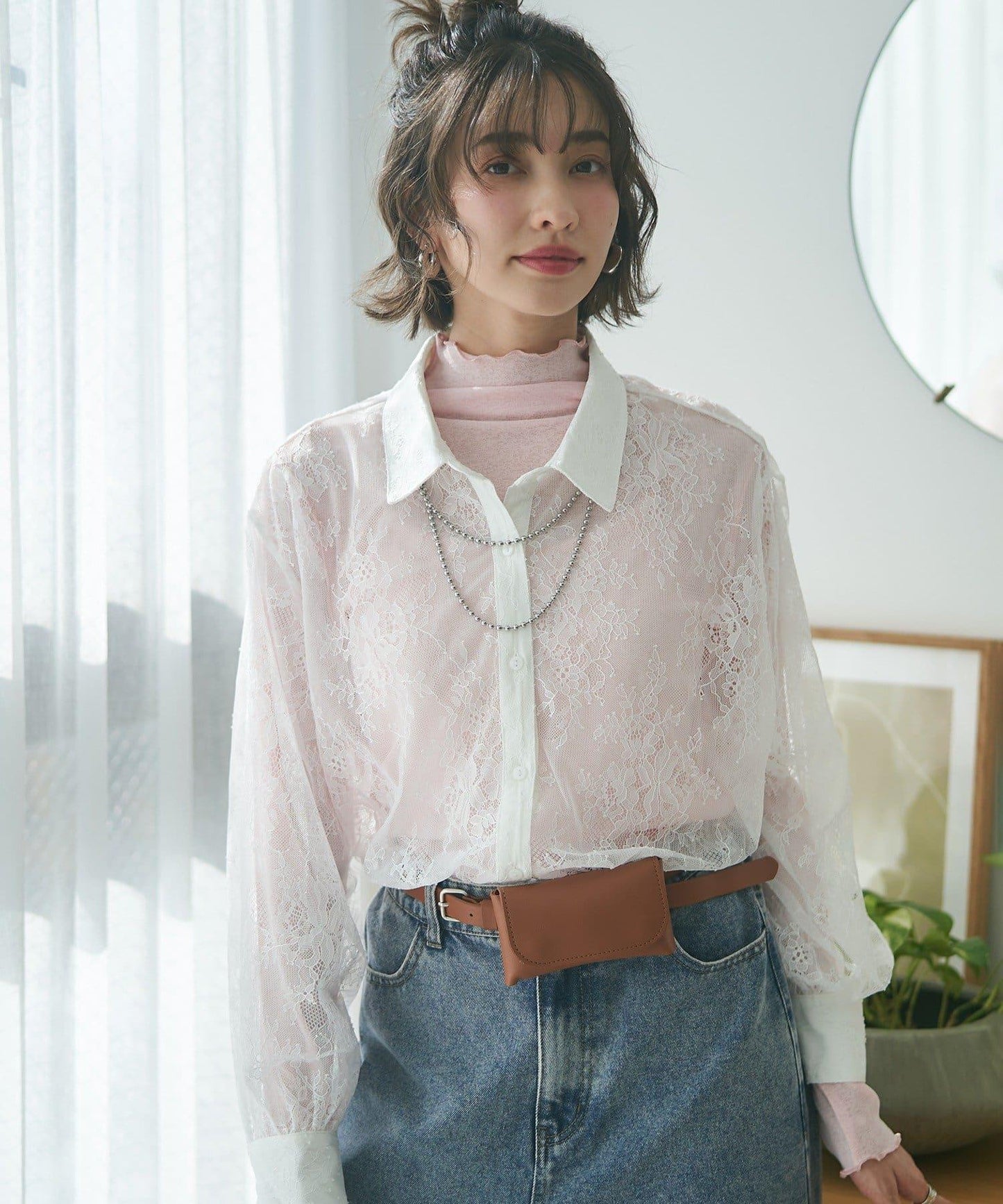 【2026SS】鬚鬚蕾絲襯衫