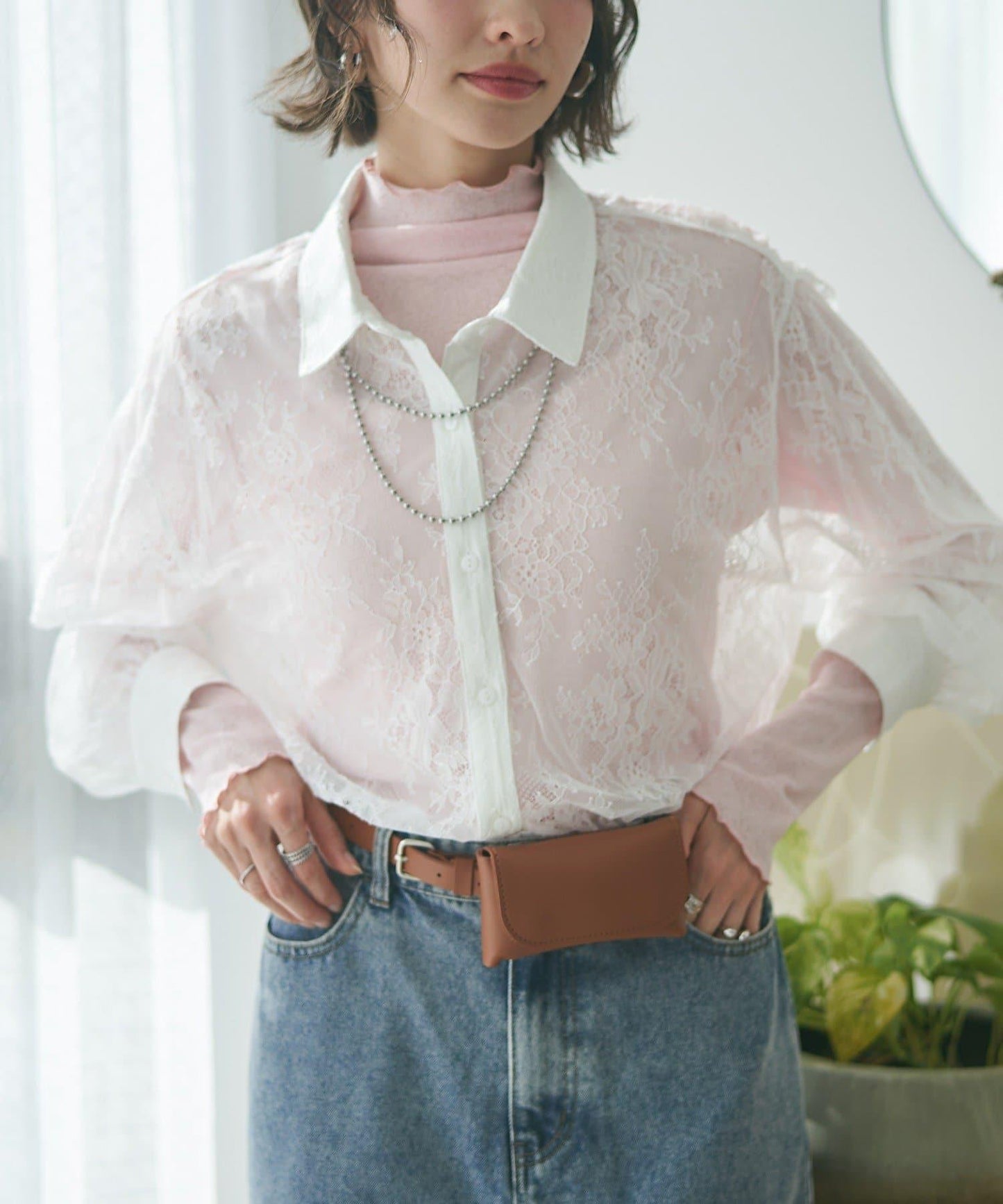 【2026SS】鬚鬚蕾絲襯衫