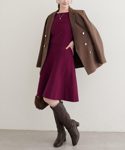 【natural couture】前後兩穿迷你連衣裙