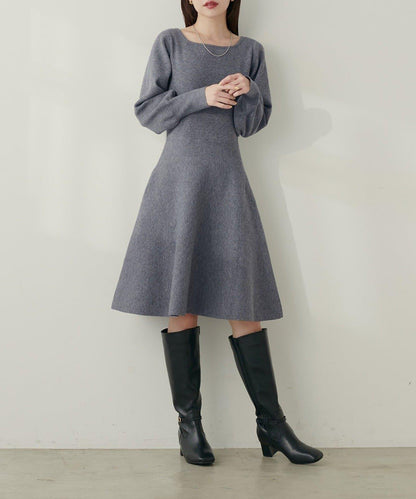 【natural couture】前後兩穿迷你連衣裙