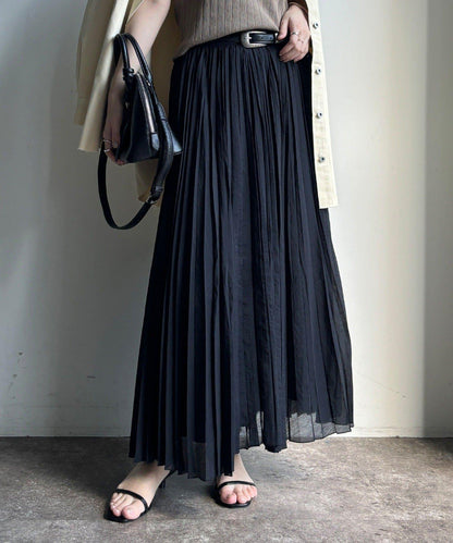 隨機褶皺半身裙