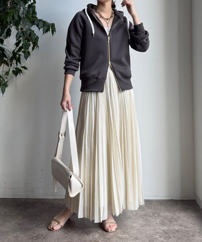 隨機褶皺半身裙