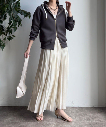 隨機褶皺半身裙