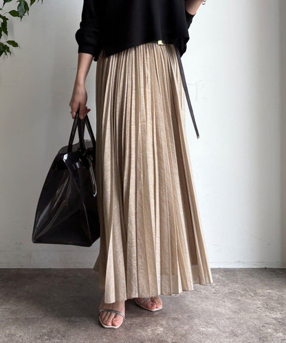 隨機褶皺半身裙