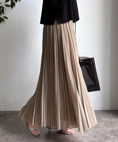 隨機褶皺半身裙