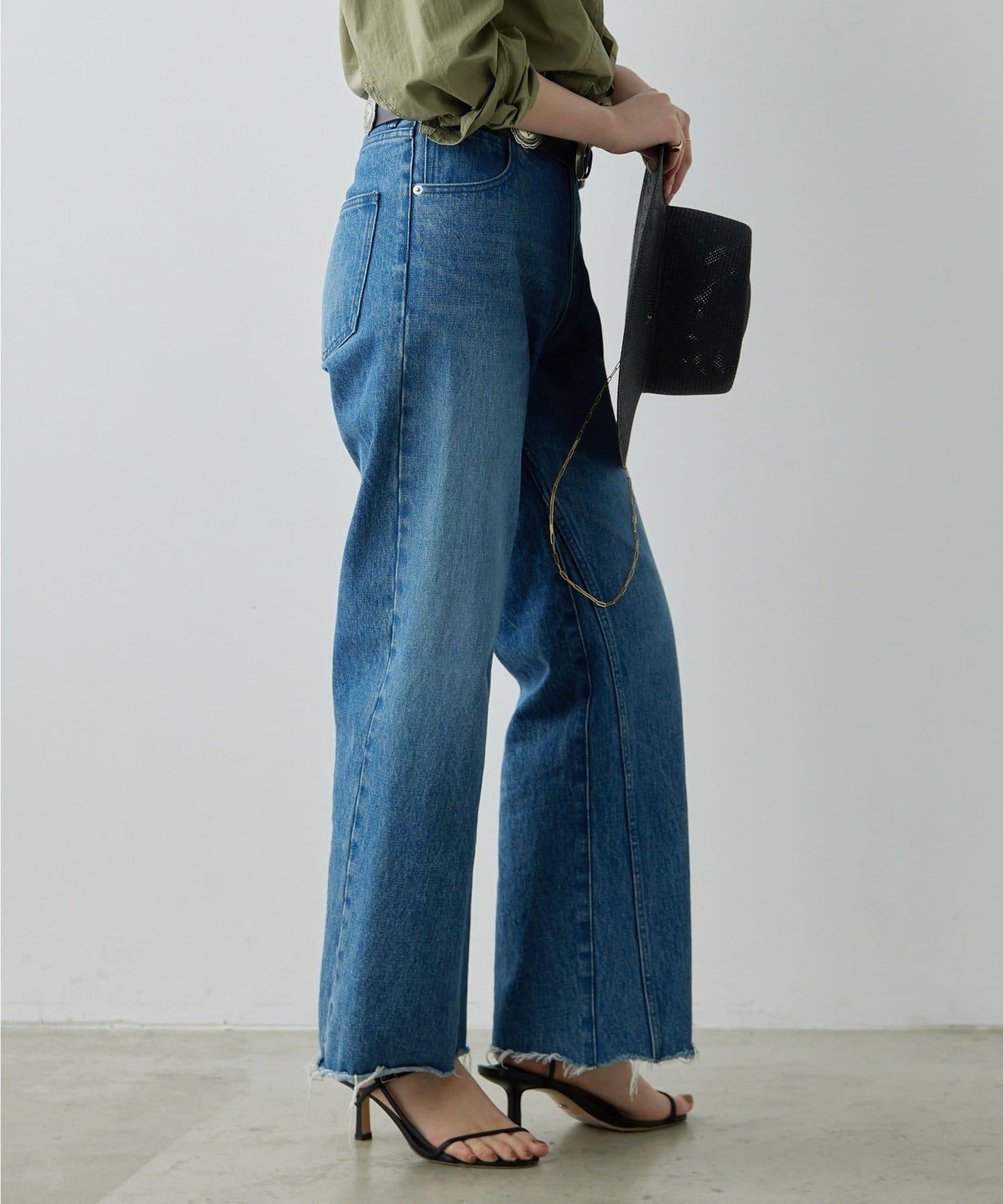 【復刻】拼接牛仔褲