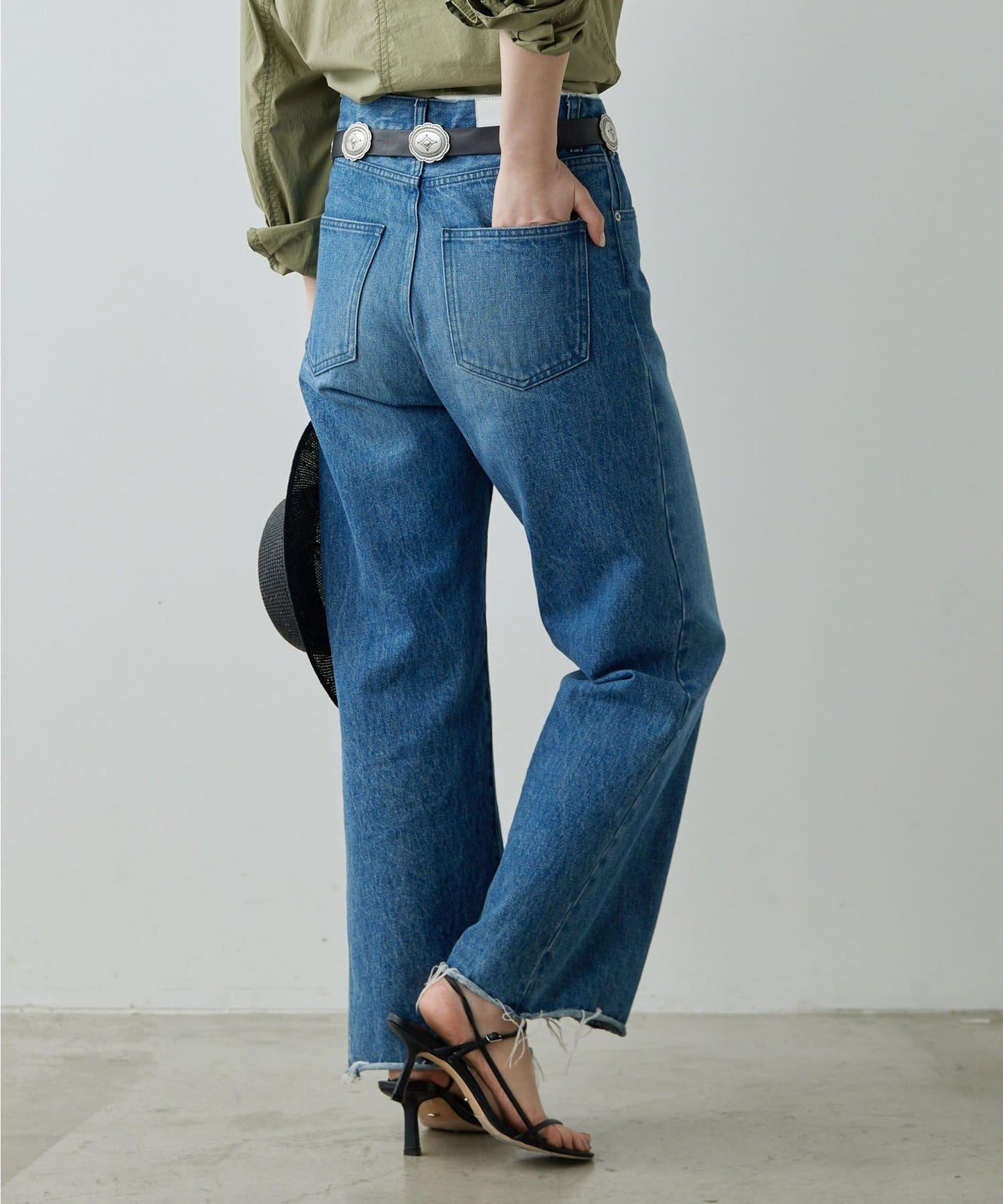 【復刻】拼接牛仔褲