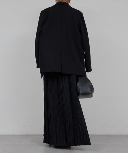 楊柳褶皺喇叭裙