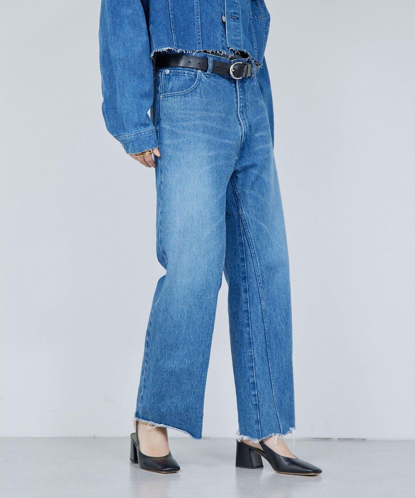 【復刻】拼接牛仔褲