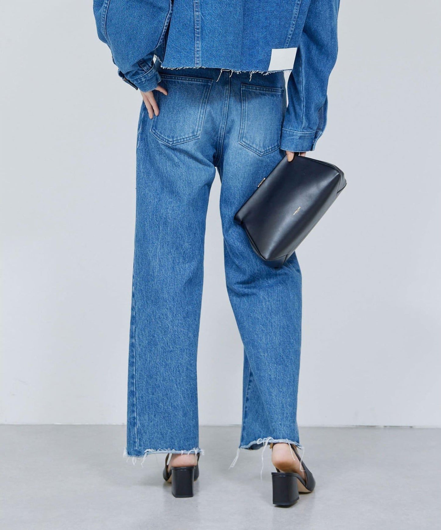 【復刻】拼接牛仔褲