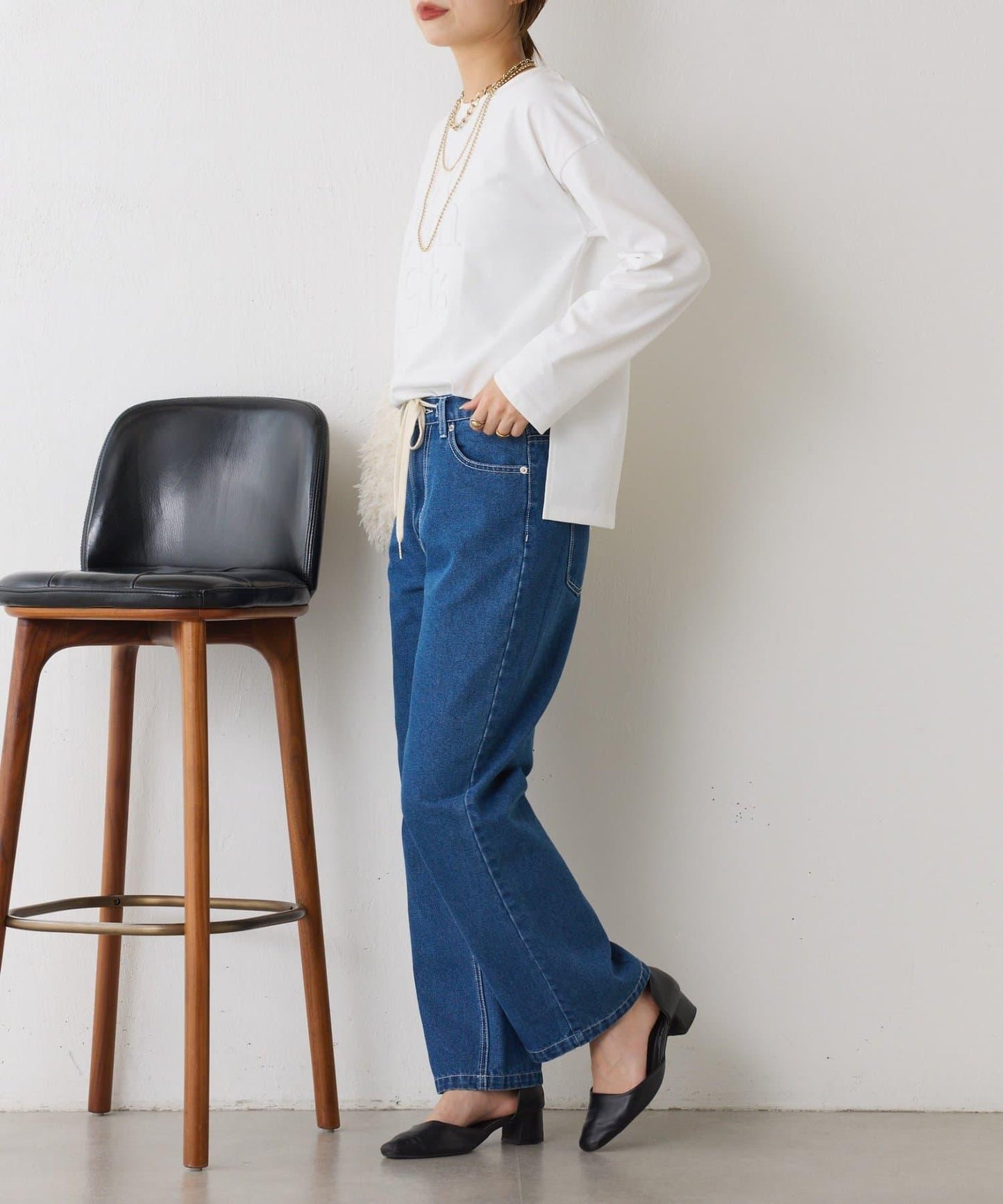 浮雕標誌短袖T恤