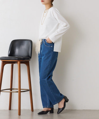 浮雕標誌短袖T恤