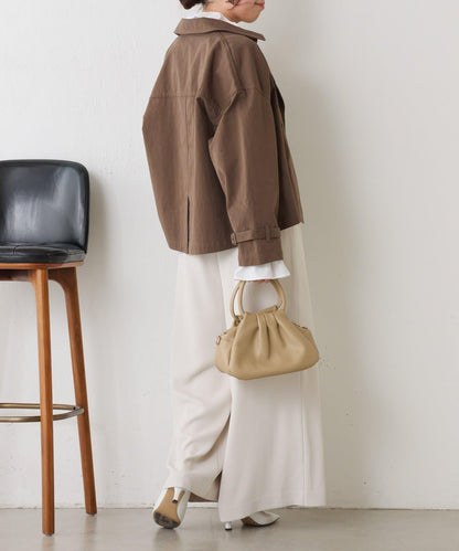 短款風衣夾克