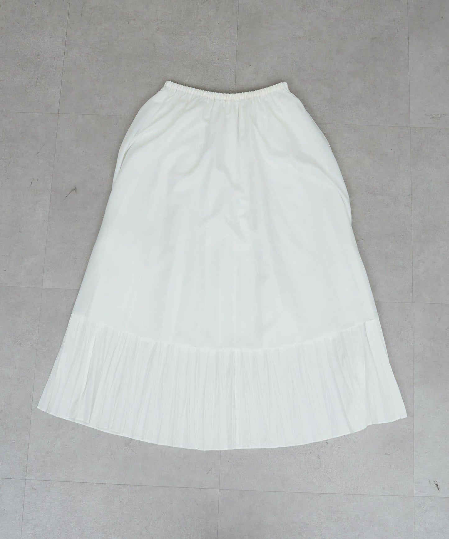 楊柳褶皺喇叭裙