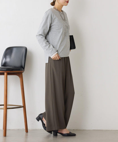 浮雕標誌短袖T恤