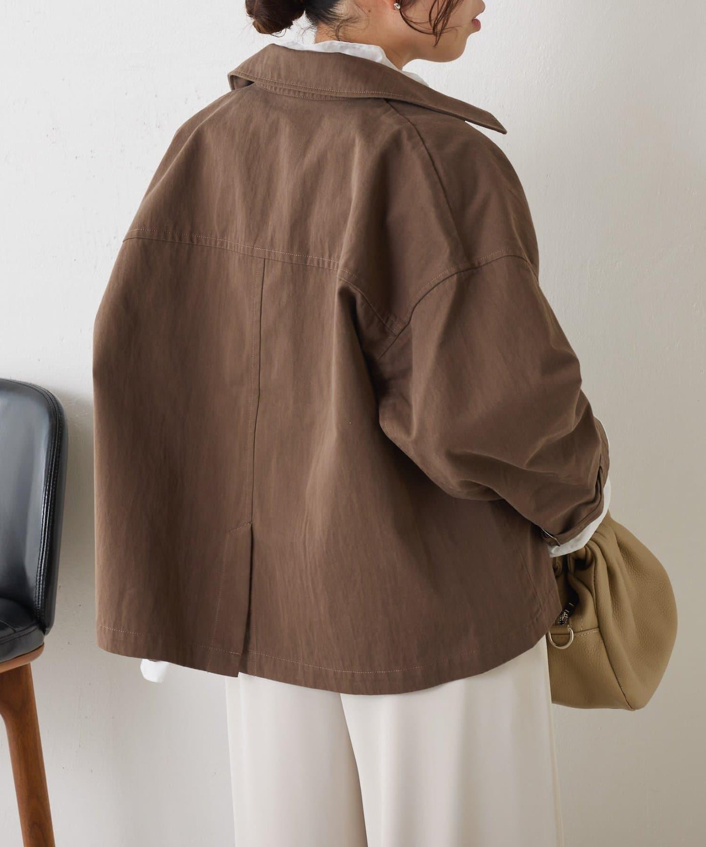 短款風衣夾克