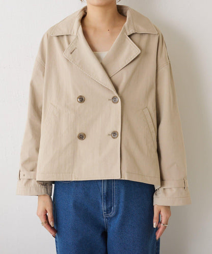 短款風衣夾克