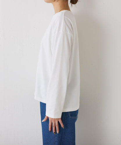 浮雕標誌短袖T恤