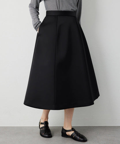 【THE PAUSE】拼接喇叭半身裙