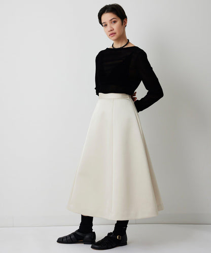 【THE PAUSE】拼接喇叭半身裙
