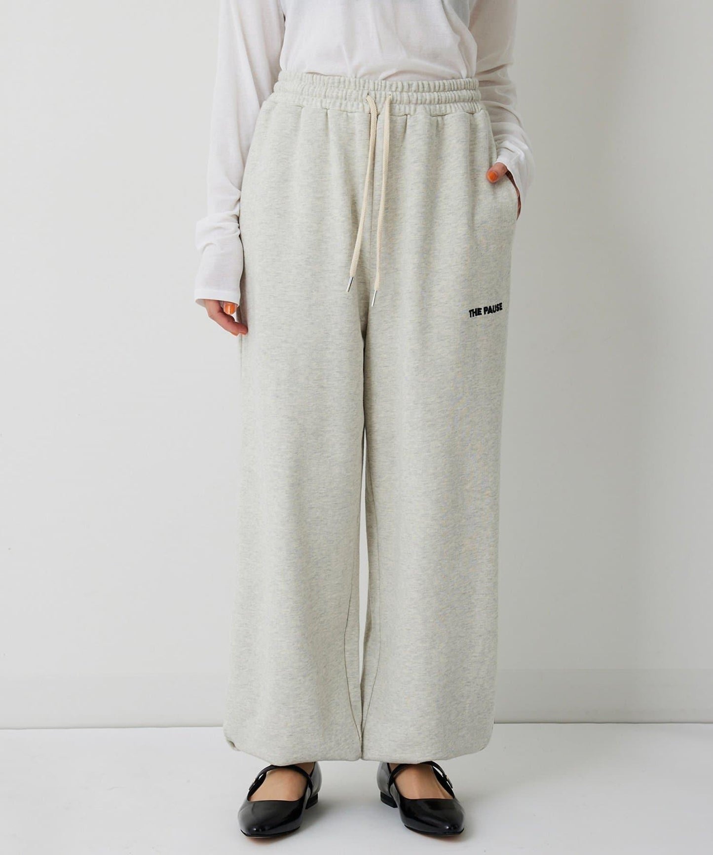 【THE PAUSE】泡泡廓形衛褲