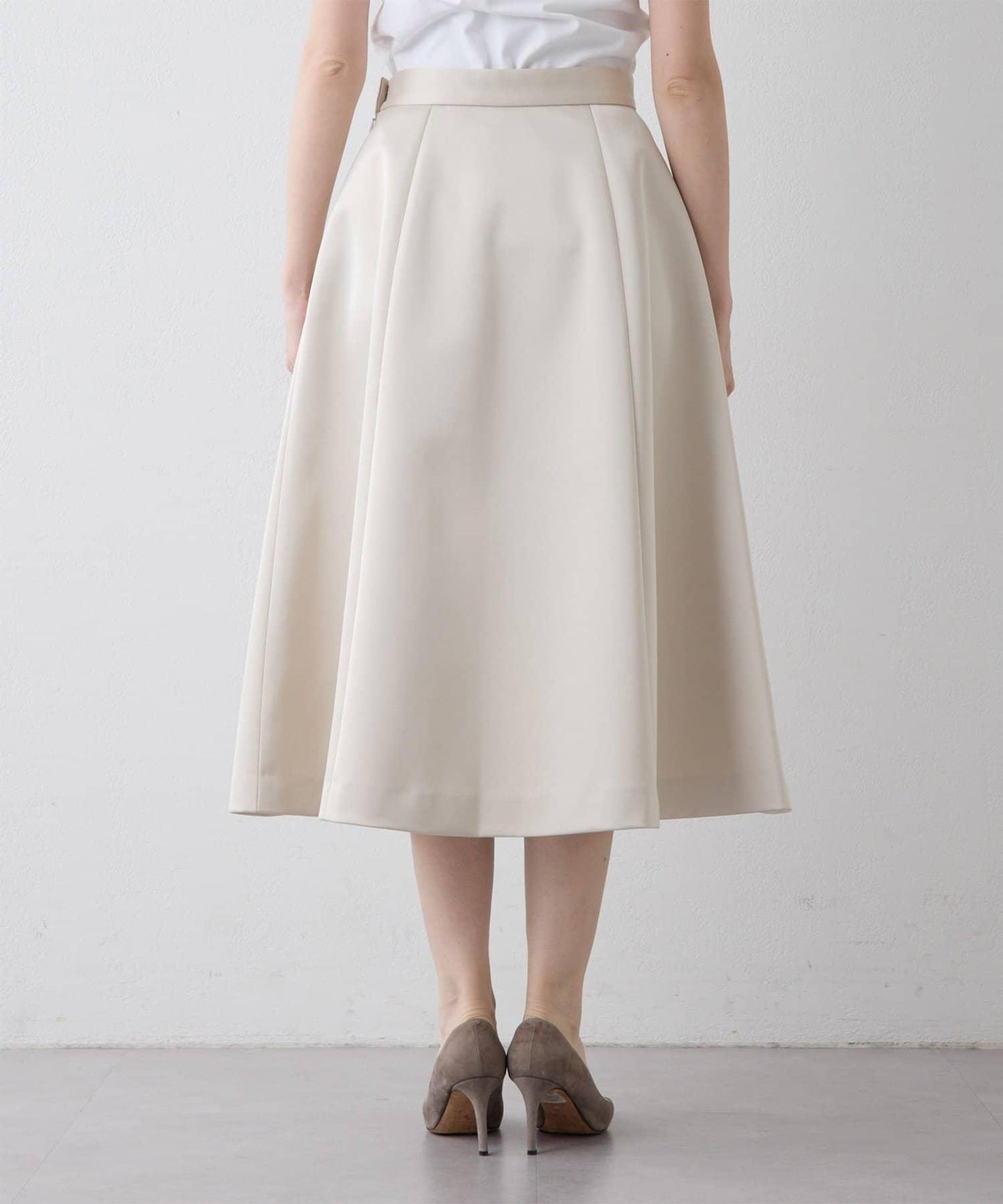 【THE PAUSE】拼接喇叭半身裙