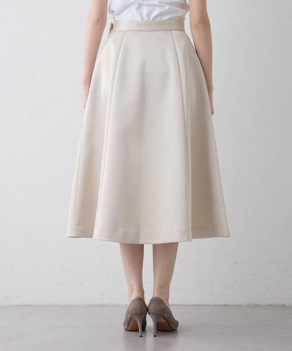 【THE PAUSE】拼接喇叭半身裙