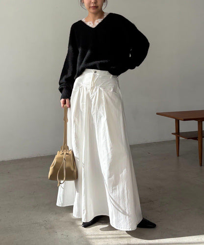 蕾絲裝飾針織衫