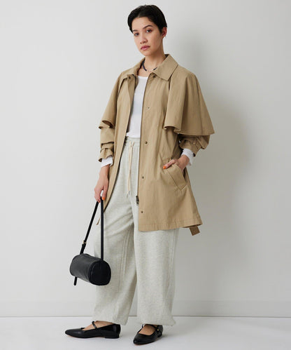 【THE PAUSE】斗篷大衣