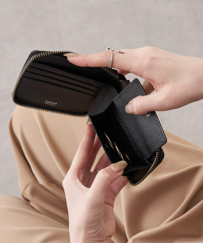 拉鍊半折錢包