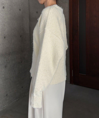 蕾絲裝飾針織衫