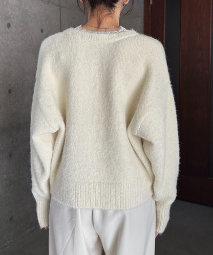 蕾絲裝飾針織衫