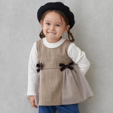 【リンク】格子拼接長款上衣