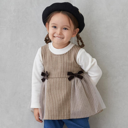 【リンク】格子拼接長款上衣