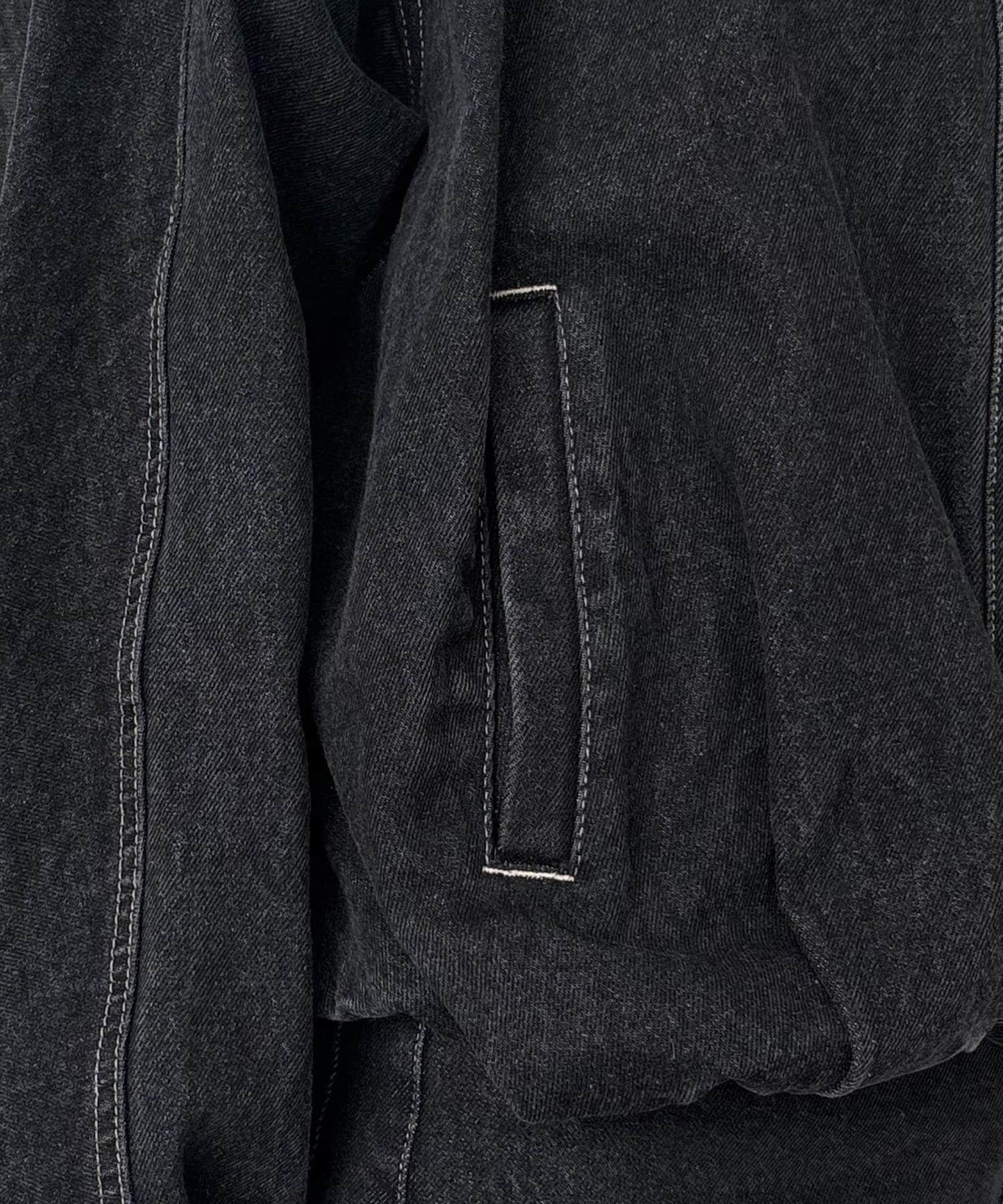 【有多種尺碼】圓領牛仔夾克