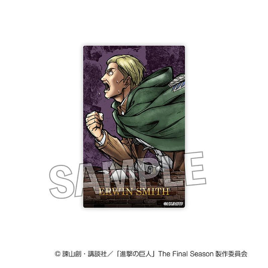 《進擊的巨人》 激昂!!亞克力卡片 埃爾文