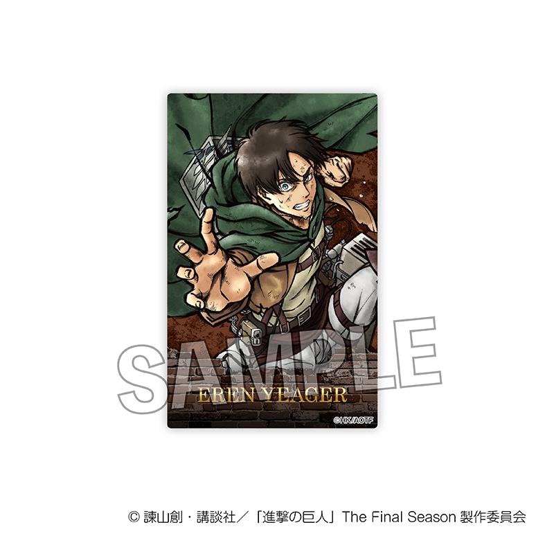 《進擊的巨人》 激高!!亞克力卡片 艾倫