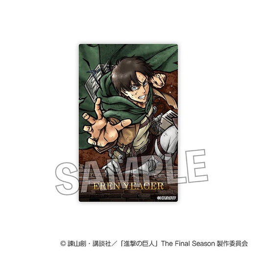 《進擊的巨人》 激高!!亞克力卡片 艾倫