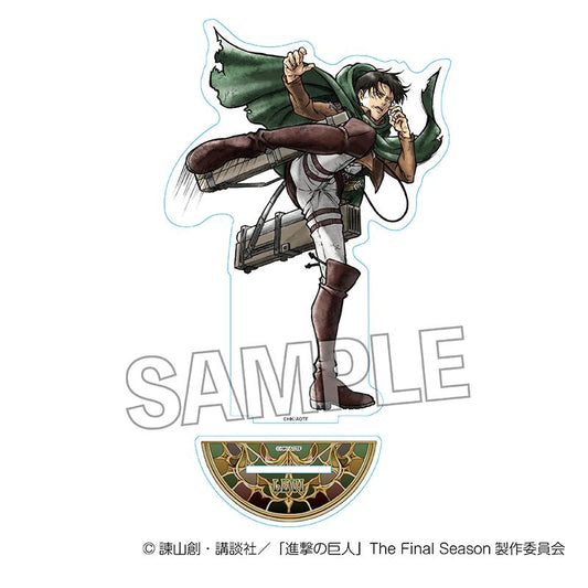 《進擊的巨人》 激昂!!亞克力立牌 利威爾