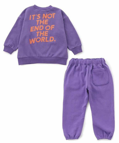 加絨保暖字母套裝