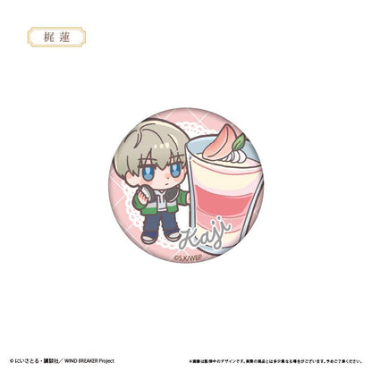 《防風少年》亮片徽章 下午茶Ver. 【全套BOX／7個裝】