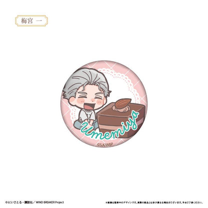 《防風少年》亮片徽章 下午茶Ver. 【全套BOX／7個裝】