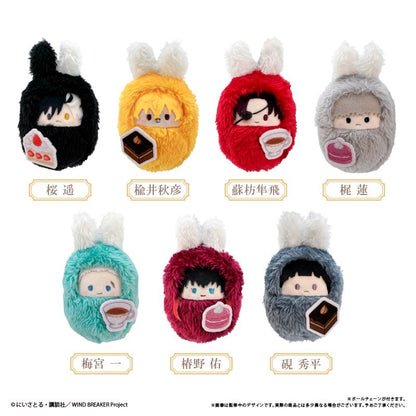 《防風少年》 くるみたぴぬい 下午茶Ver. 【全套BOX／7個裝】